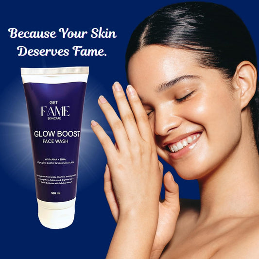 Glow Boost Face Wash | AHA BHA Daily Cleanser