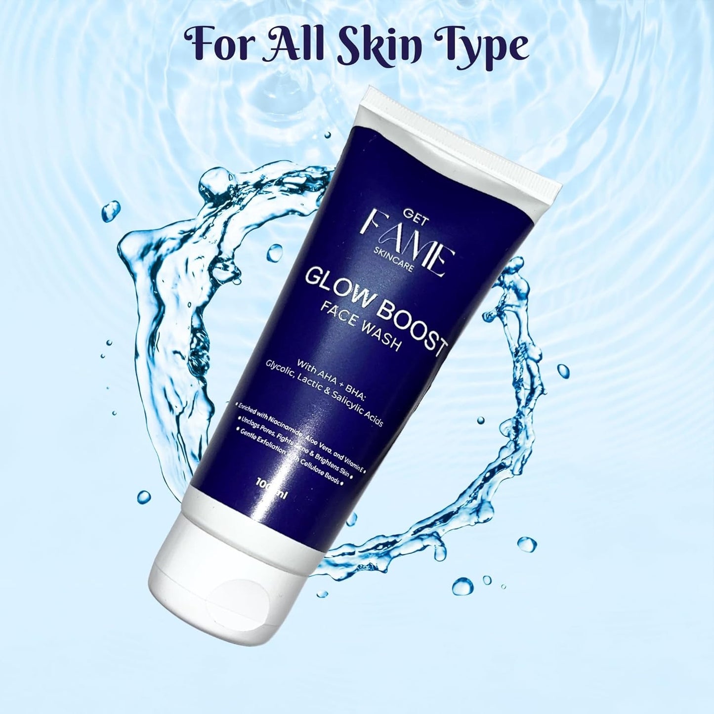 Glow Boost Face Wash | AHA BHA Daily Cleanser